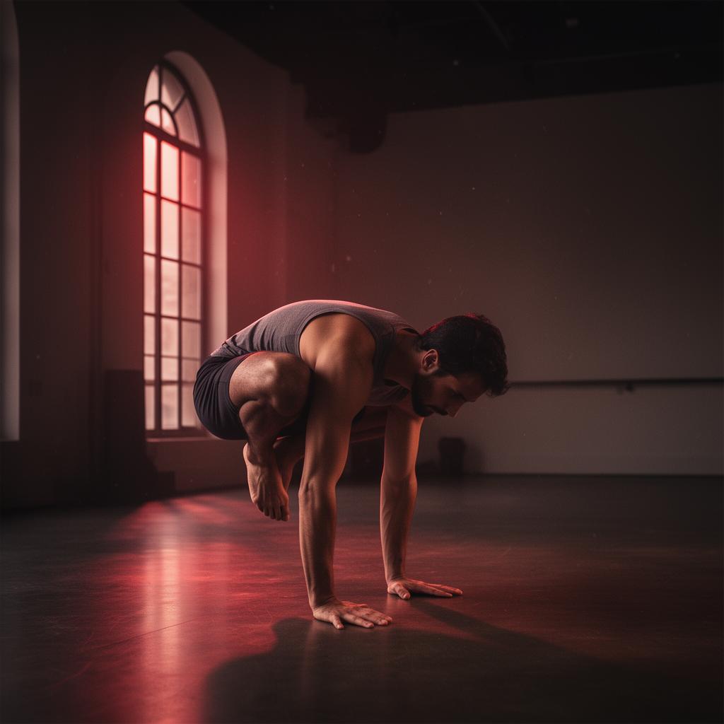 Crow Pose yoga pose